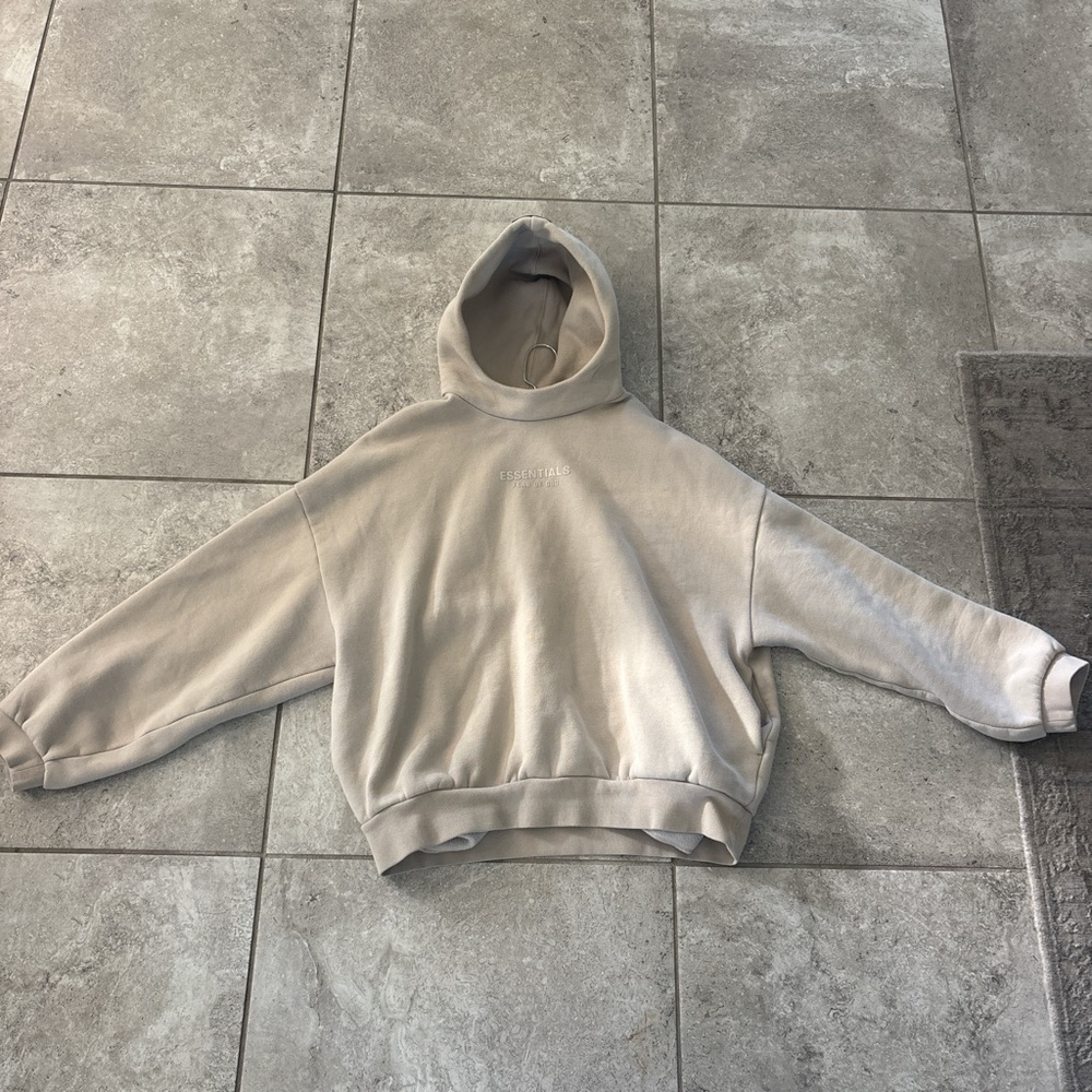 Men’s essentials fear of god hoodie